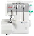 Janome My Lock 454D sewing machine on a white background