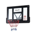 Basketball hoop with Everfit branding on a white background