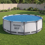 Bestway Pool Cover Solar Fits 3.66m Round Above Ground Swimming Pool Blanket