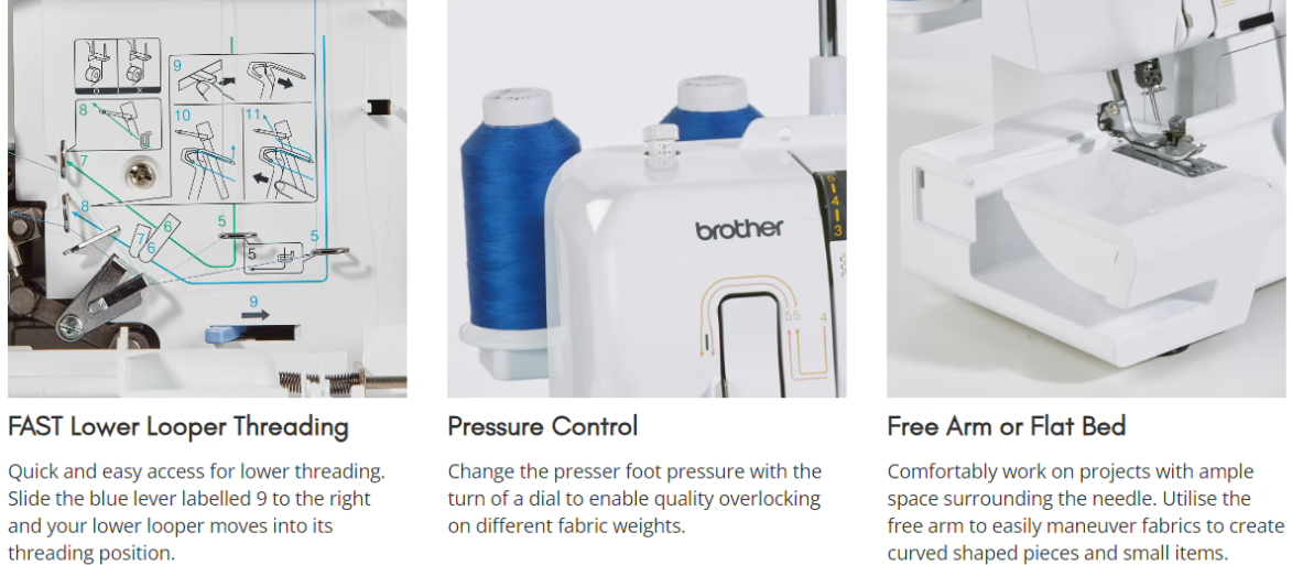 Brother 2504d differential feed overlocker