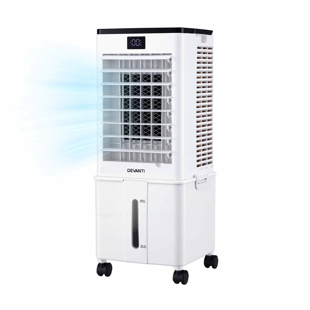 Devanti 8L 3-in-1 Evaporative Air Cooler with Remote Control