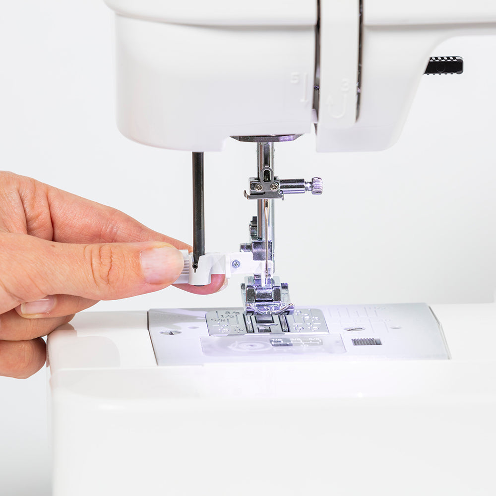 Threading is so much easier withe inbuilt needle threader