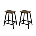 Artiss Bar Stools Set of 2 – Industrial Rustic Kitchen Counter Stools
