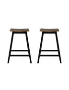 Artiss Bar Stools Set of 2 – Industrial Rustic Kitchen Counter Stools