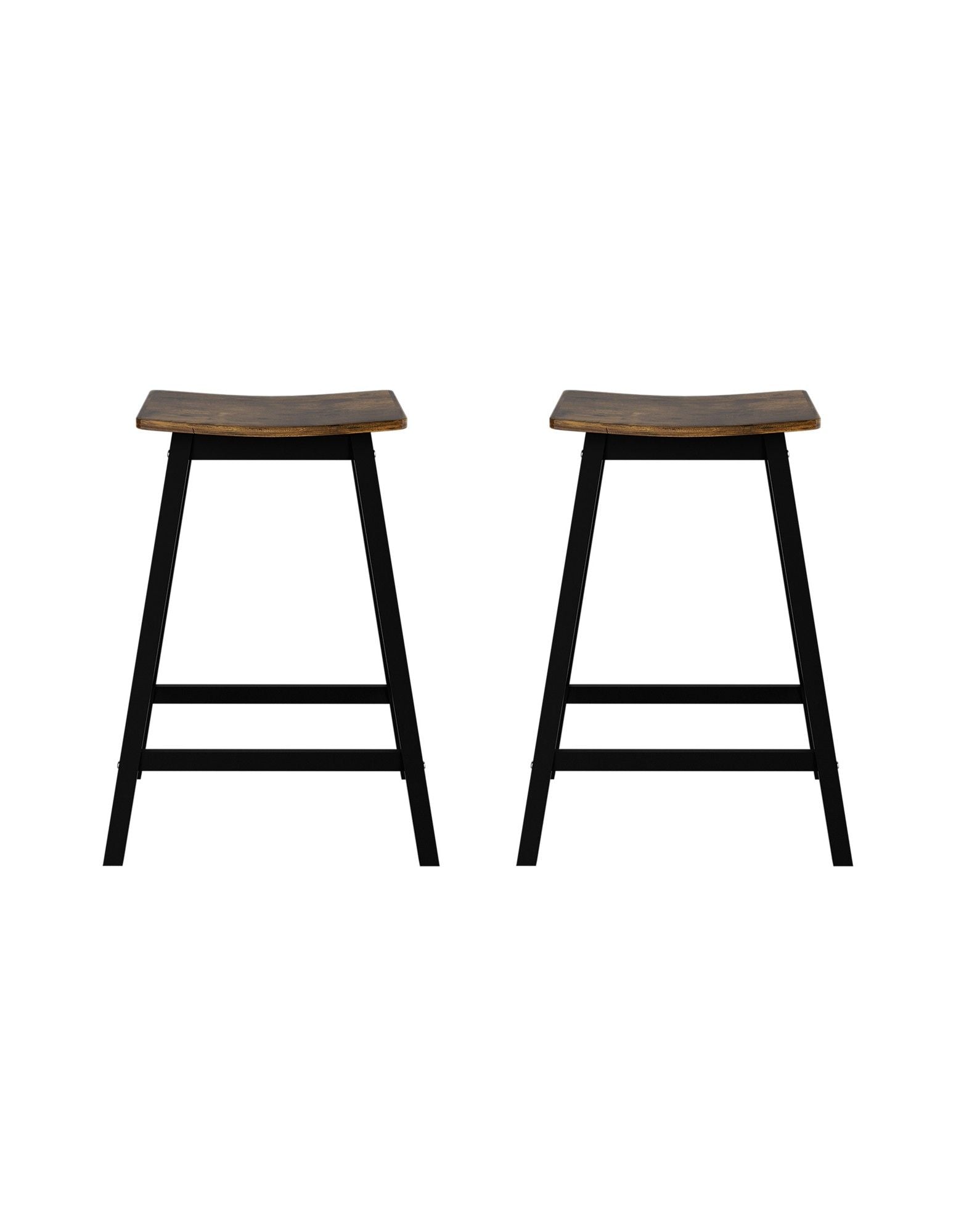 Artiss Bar Stools Set of 2 – Industrial Rustic Kitchen Counter Stools