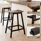 Artiss Bar Stools Set of 2 – Industrial Rustic Kitchen Counter Stools
