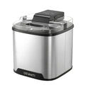 Devanti ice cream maker with clear container on a white background