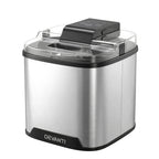 Devanti ice cream maker with clear container on a white background