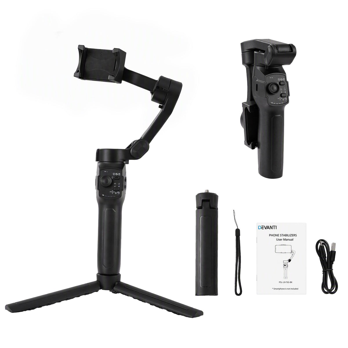 User manual comes with this magical tripod