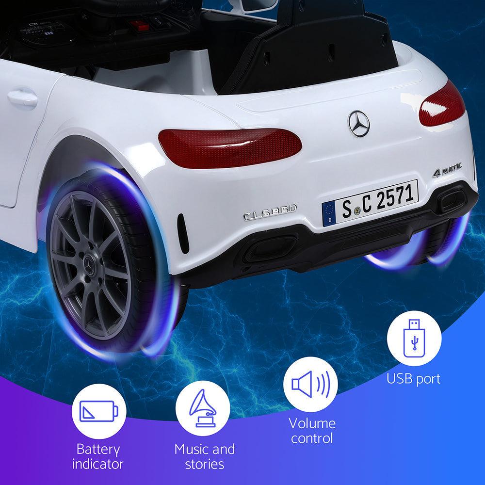 white car as a charger with i