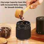 Portable Electric Coffee Grinder – 30-Setting Burr Grinder