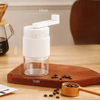 Portable Electric Coffee Grinder – 30-Setting Burr Grinder