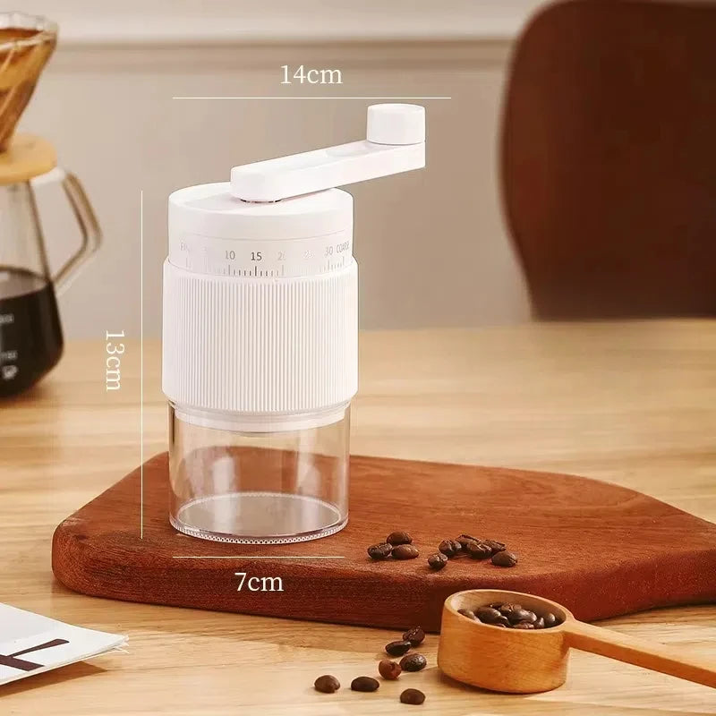 Portable Electric Coffee Grinder – 30-Setting Burr Grinder