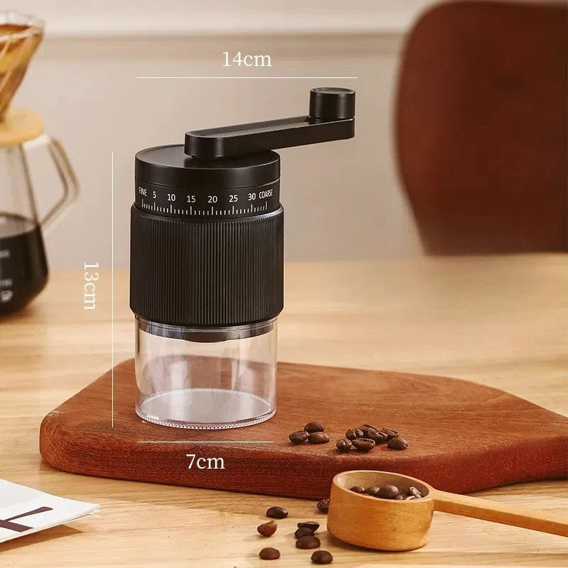 Portable Electric Coffee Grinder – 30-Setting Burr Grinder