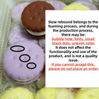 Slow-Rising Cookie Squishy – Realistic Squeeze Stress Toy