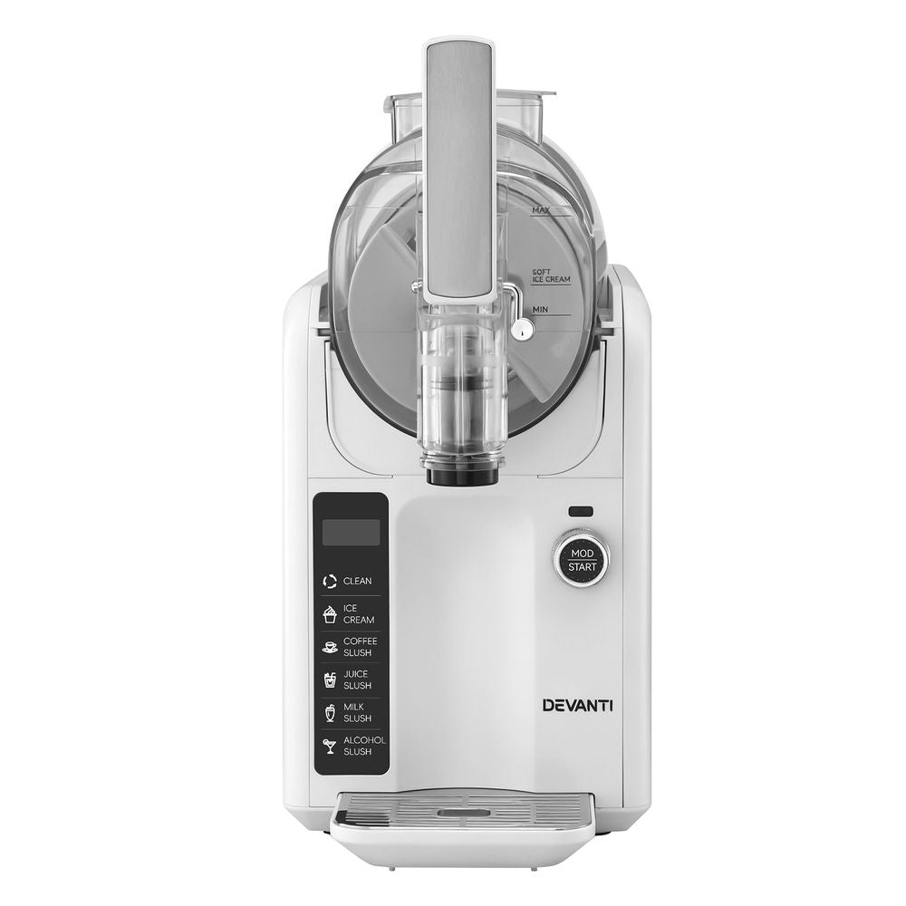 Devanti food processor on a white background