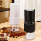 Portable Electric Coffee Grinder – 30-Setting Burr Grinder