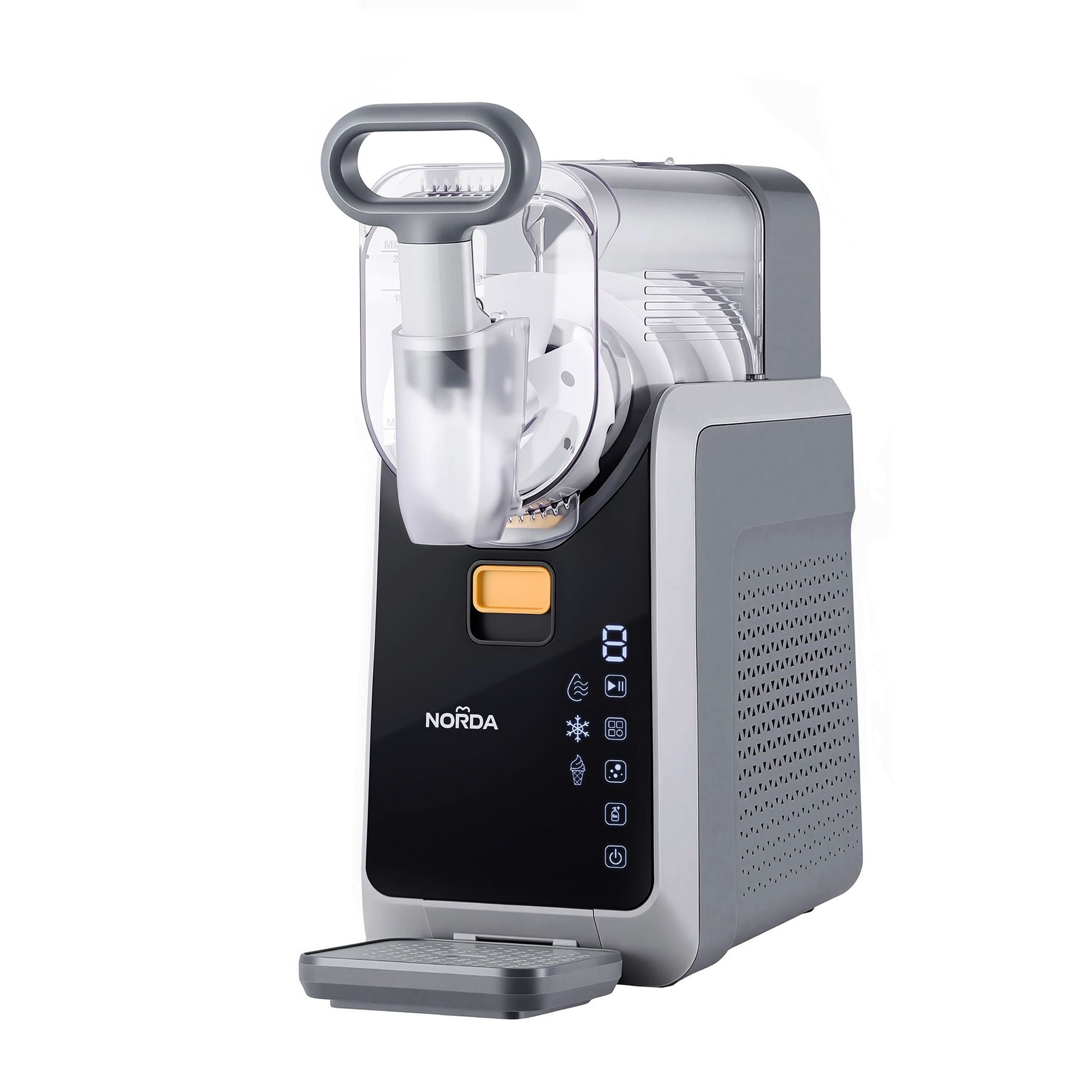 Norda coffee machine on a white background