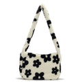 Plush Underarm Bag, Ladies Fluffy Shoulder Bag, Women Furry Purse Fluffy Tote Bag for Autumn and Winter