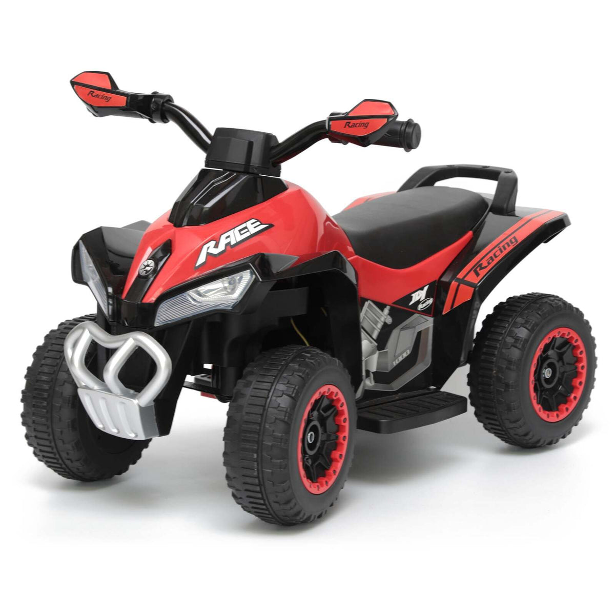 Large red small racing car for kids
