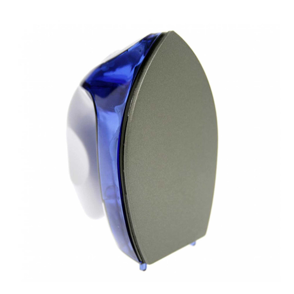 Decorative wall piece with blue and gray gradient on a white background
