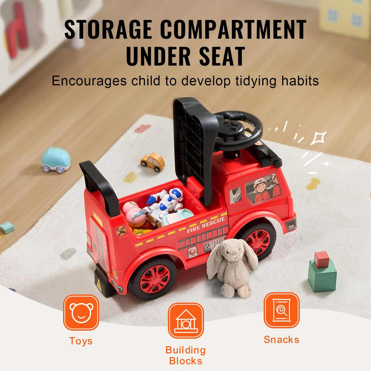 storage compartment under seat