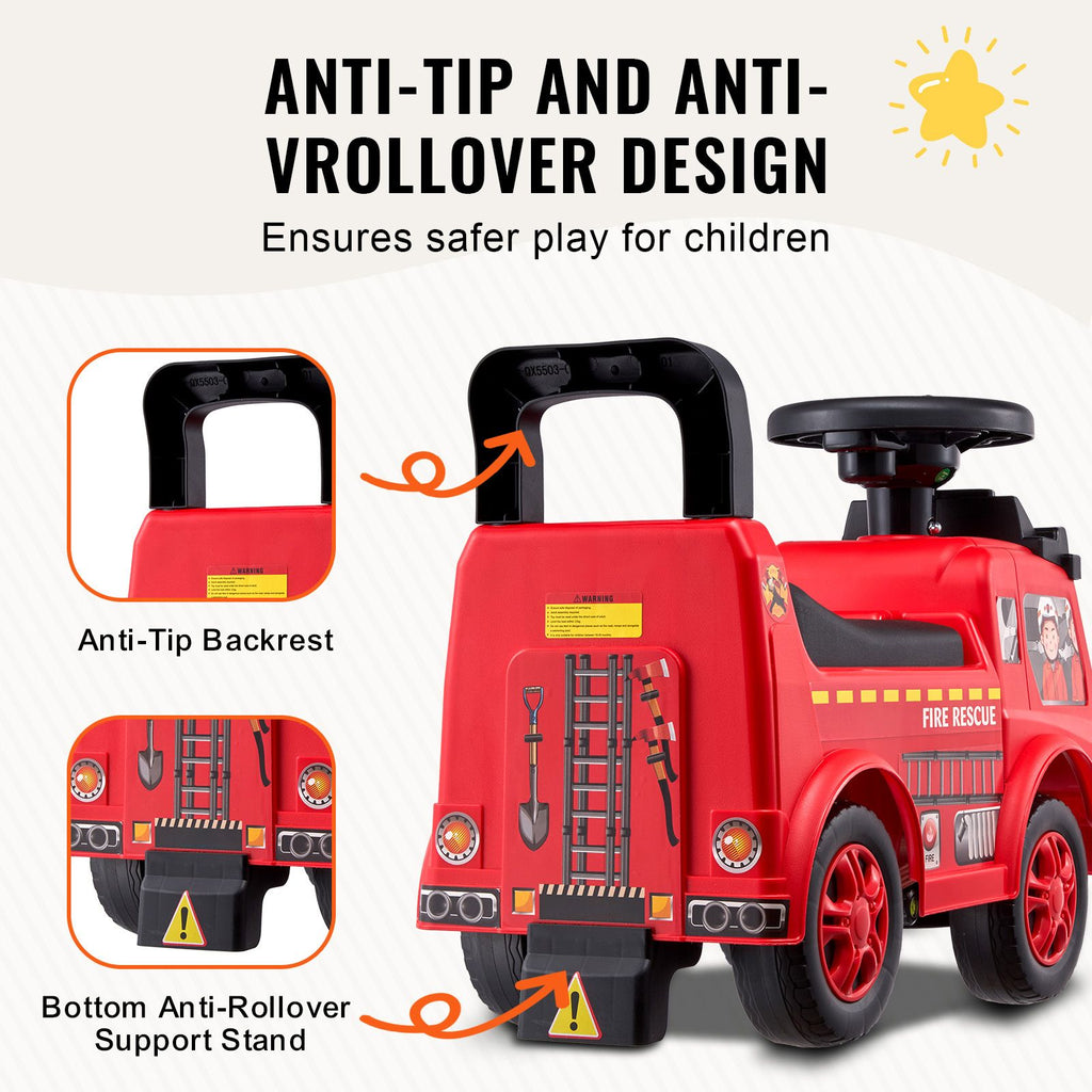 Anti tip and anti rollover design