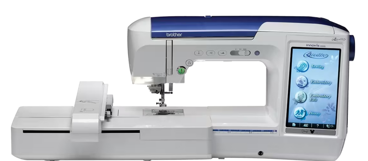 One only Brother 6000d embroider sewing machine