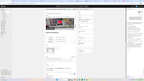 Computer screen displaying a web page with text and a video player.