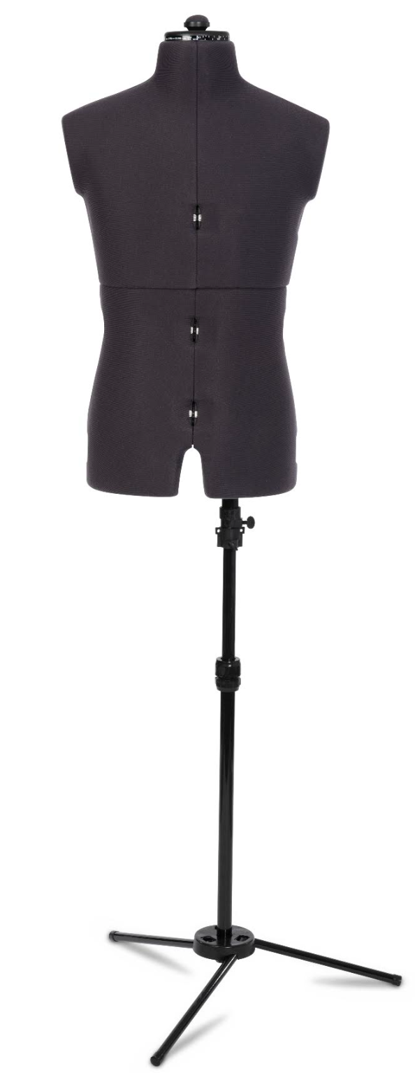 Fully adjustable male Tailors dummy . It has variable adjustable sizings