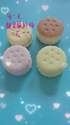 Slow-Rising Cookie Squishy – Realistic Squeeze Stress Toy